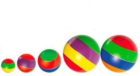 Купить Мячи резиновые (комплект из 5 мячей различного диаметра) в Кувандыке 