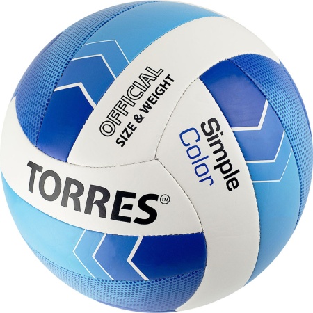 Купить Мяч волейбольный Torres Simple Color любительский р.5 в Кувандыке 